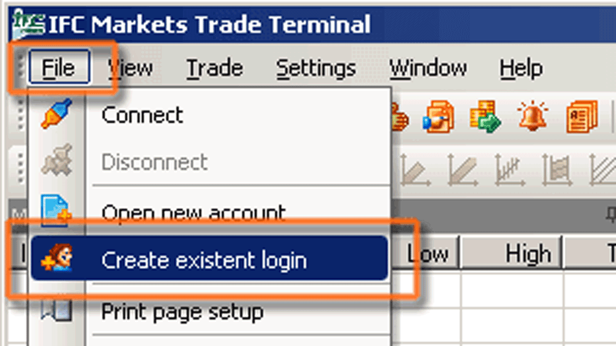 Create Existent Login